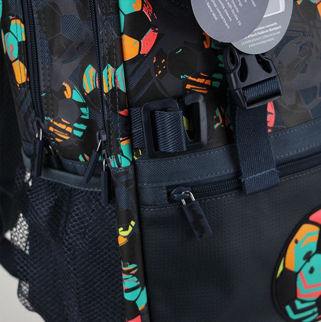 Smiggle Backpack Football Design