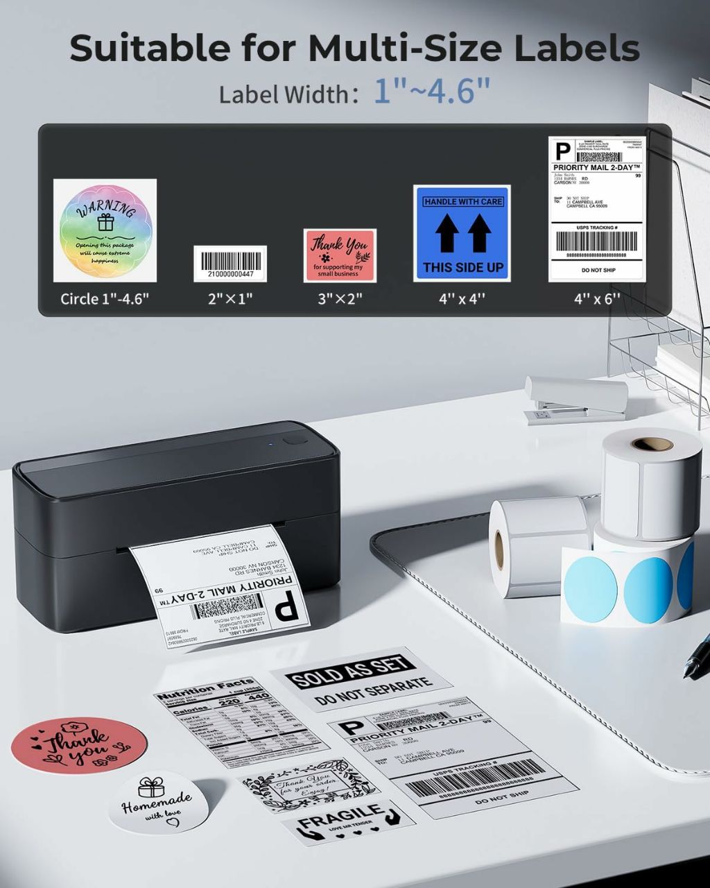 Phomemo Wireless Printer 241BT