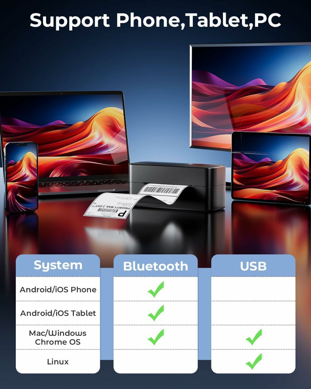 Phomemo Wireless Printer 241BT