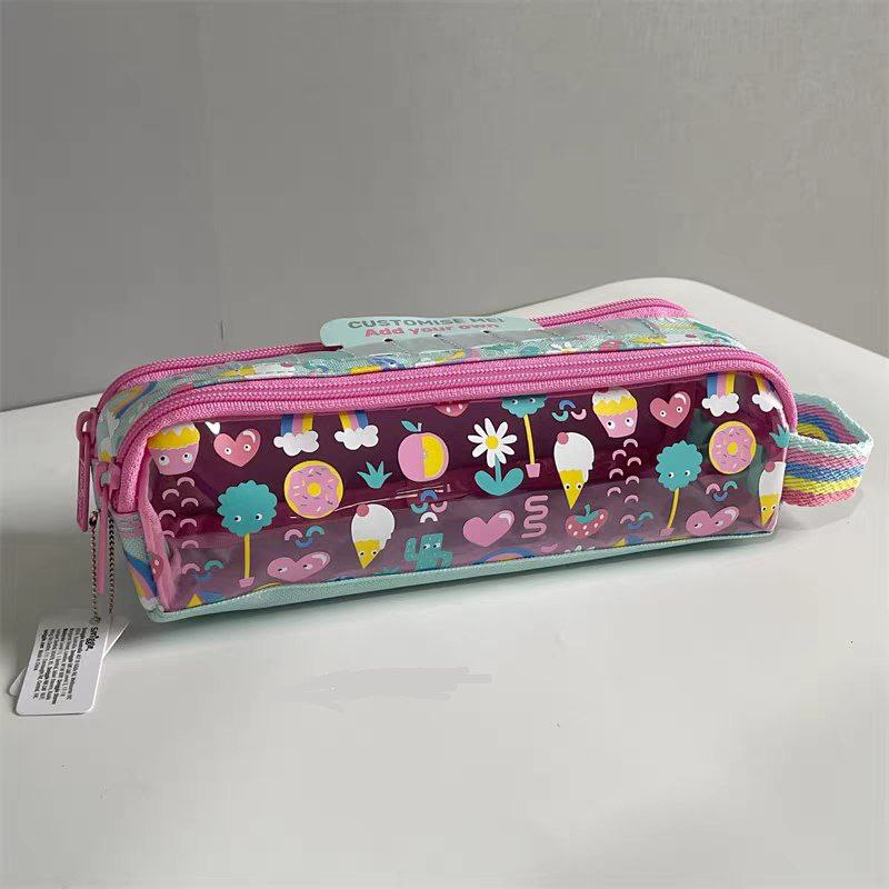 Smiggle Pencil Case Rainbow Design