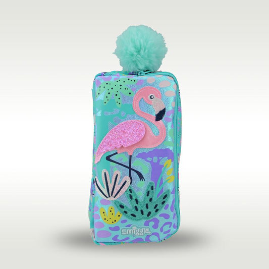 Smiggle Pencil Case Flamingo Design