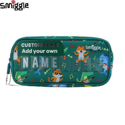 Smiggle Pencil Case | Green | Animal