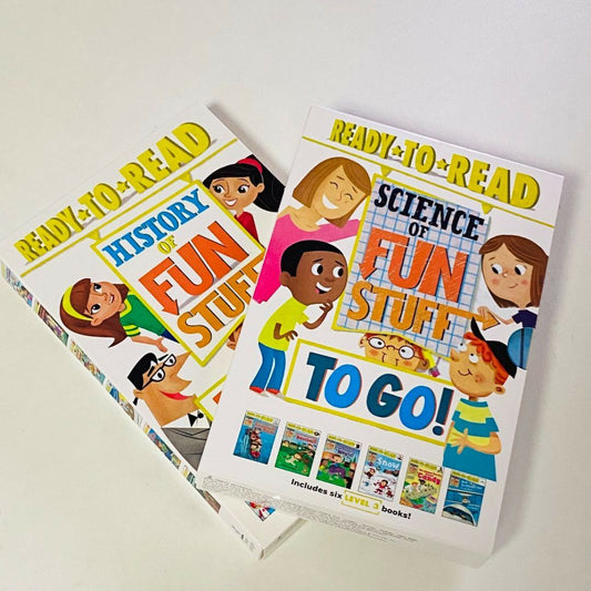 Ready To Read Fun Stuff To Go Science/History 6 Books Set