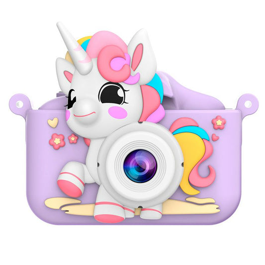 Camera Digital Purple Unicorn For Kids