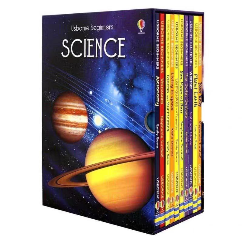 Usborne Beginners Science Collection 10 Books | Soft Or Hard Cover | 4+