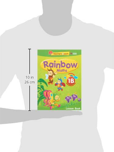 Rainbow Maths Kindergarten 4 Books Set 3-7y
