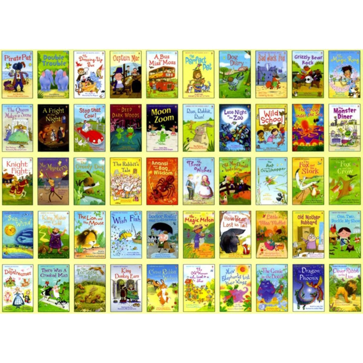 Usborne My First Reading Library 50 Books | Soft Cover | 4+