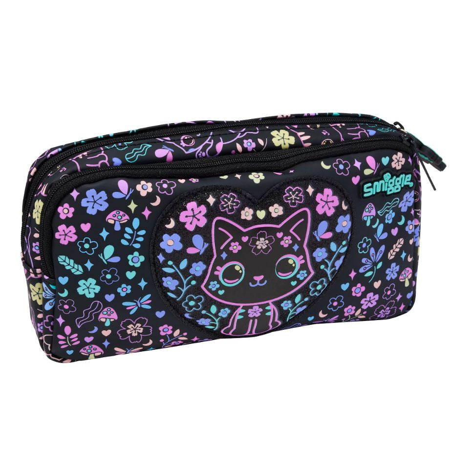 Smiggle Pencil Case Cat Design