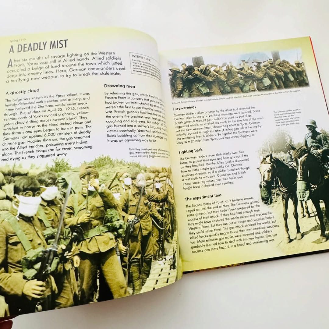 The Usborne Introduction To The First & Second World War 2 Books Set | Hard Cover | 7+