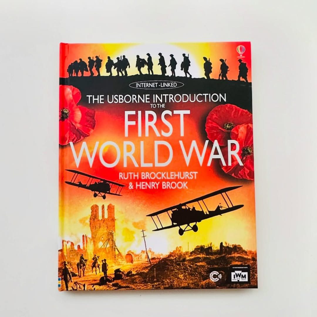 The Usborne Introduction To The First & Second World War 2 Books Set | Hard Cover | 7+