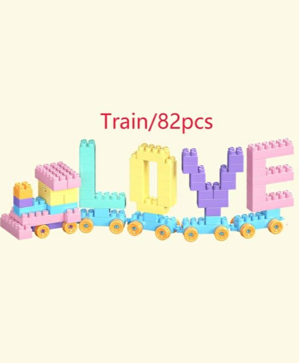 Building Block Table Funny & Educational 268 Pcs