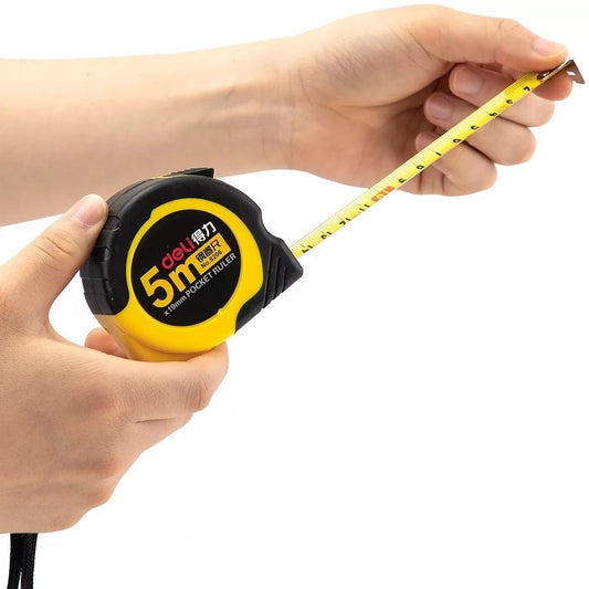 Tape Measure Deli 5m *16mm pocket Ruler