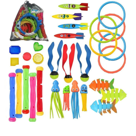 BIG Set Dive Swim Toys 30 Pcs For Kids