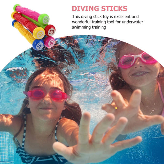 Pool Diving Sticks Toys 5 Pcs