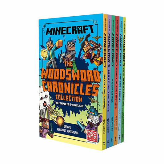 Minecraft The Woodsword Chronicles Collection 6 Books Set