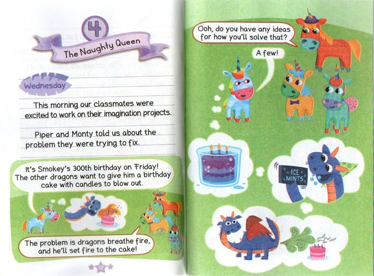 Unicorn Diaries 5 Books Set For kids