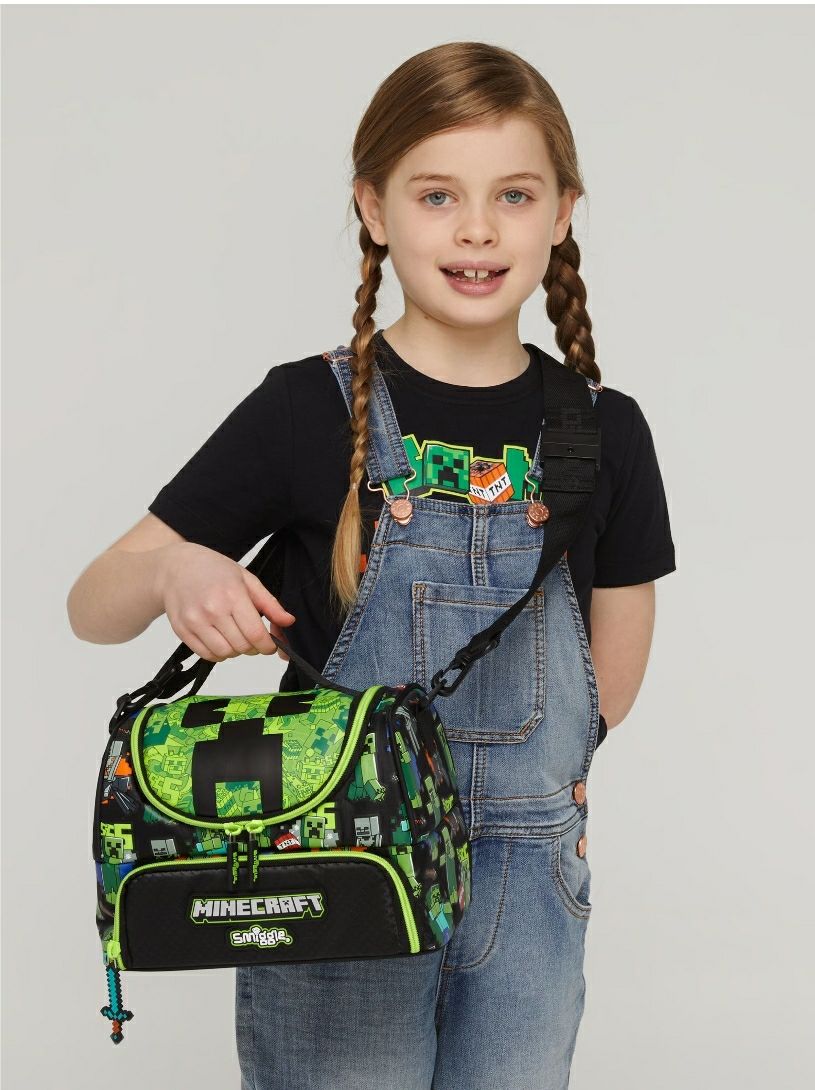 Smiggle Lunch Bag Minecraft Design