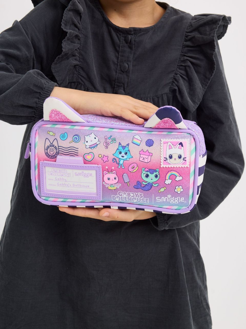 Smiggle Pencil Case Gabby's Dollhouse Design