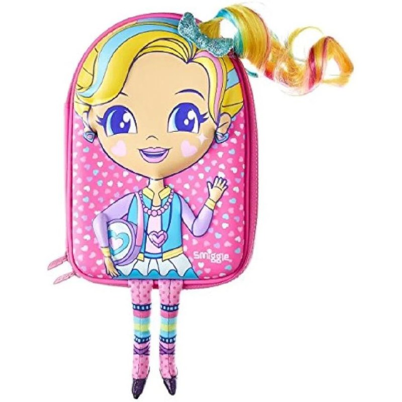 Smiggle Pencil Case Cute Doll Design