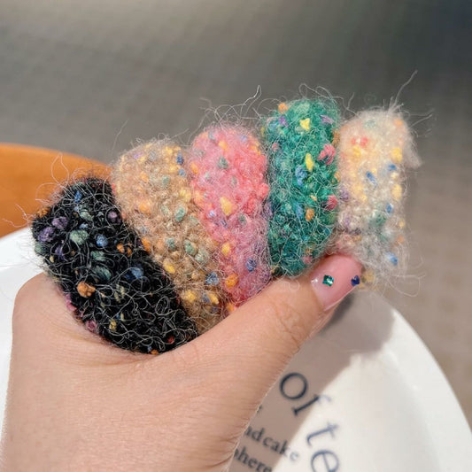 Hair Ties In Wool For women