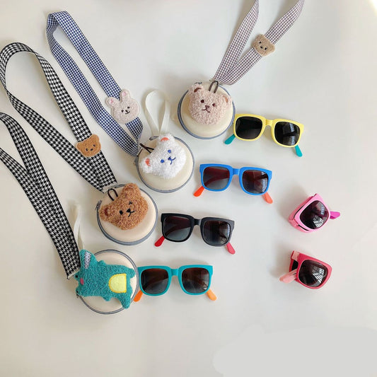 Sunglasses With Case For Kids Animal Design