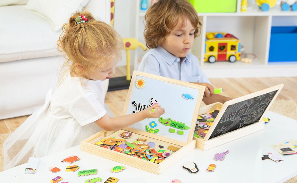 Multifunctional Educational Magnetic Board Toy For Kids 110-135pcs