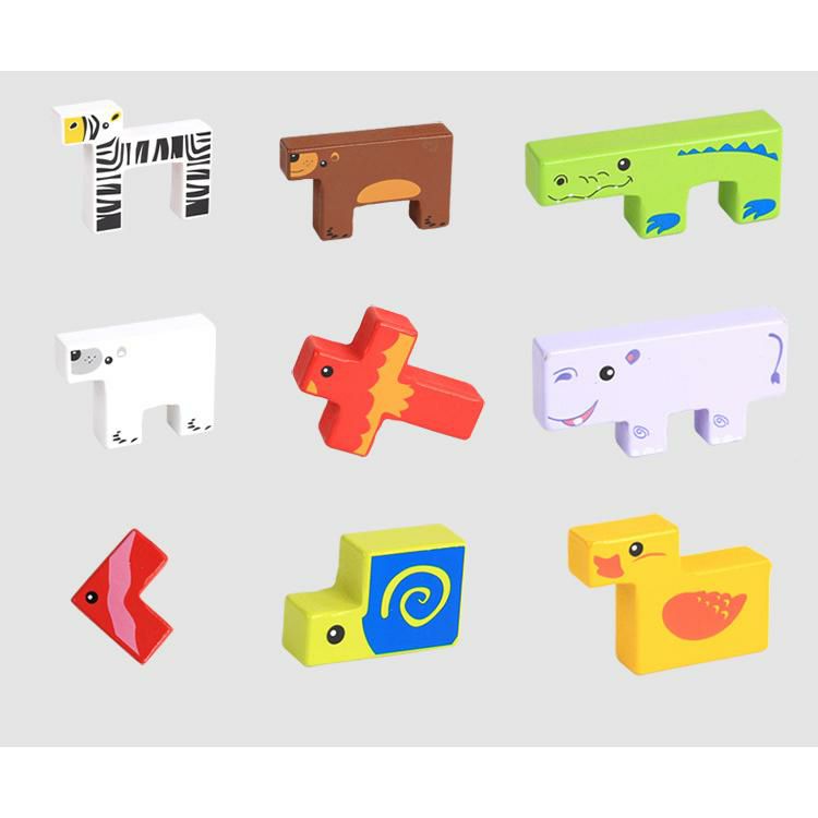 Creative 3D Animal Building Blocks Toy For Kids