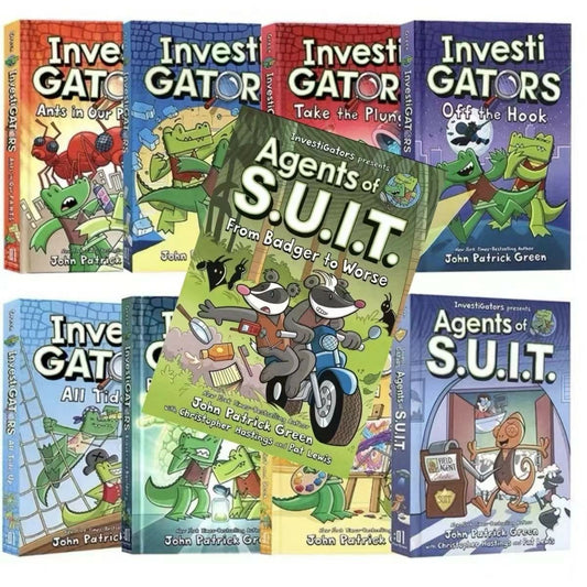 Inverstigators Set Of 9 Books Hard Cover