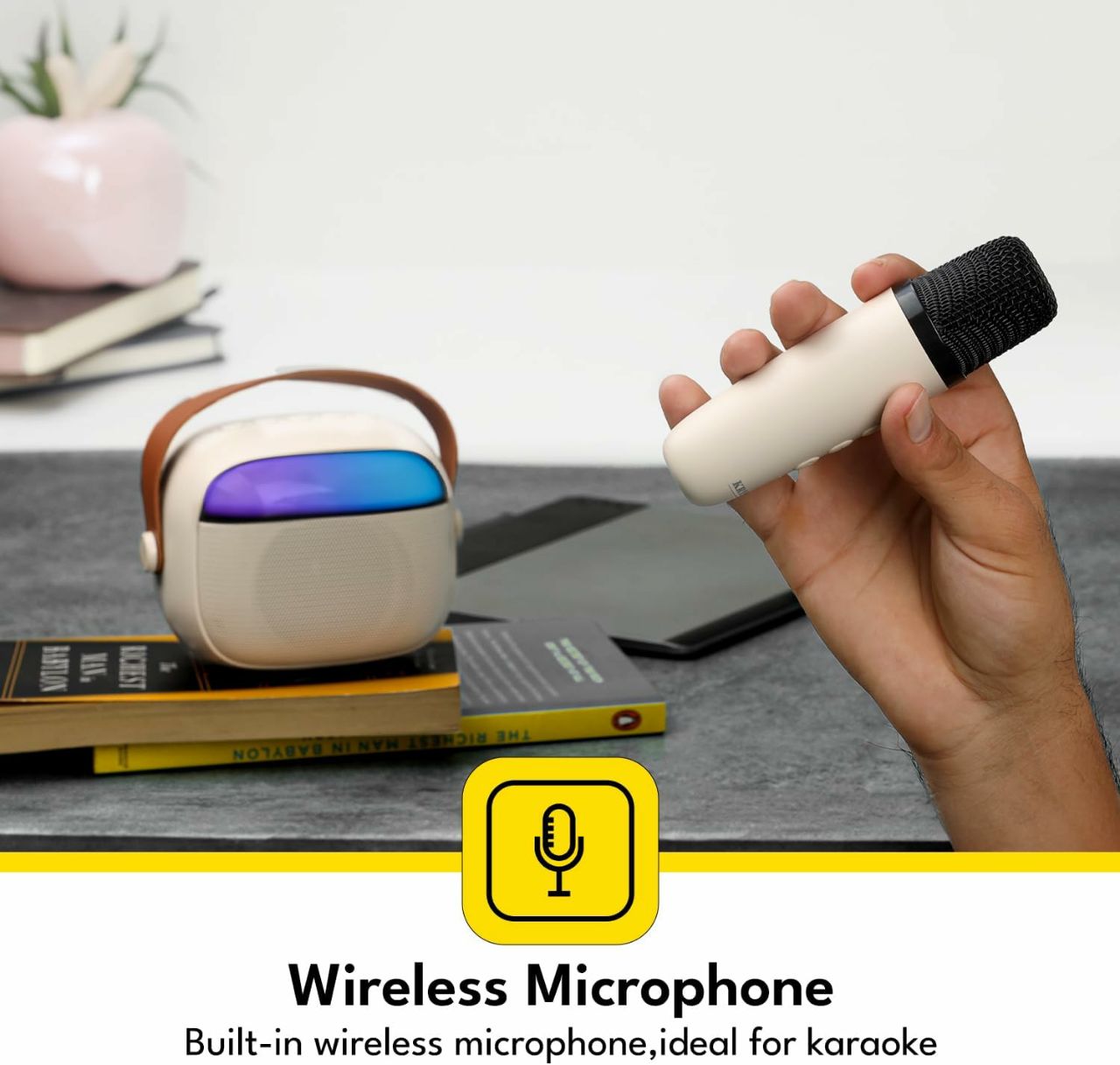 Bt Speaker With One Microphone