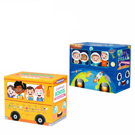 Bus Cards Learning Toy For Kids
