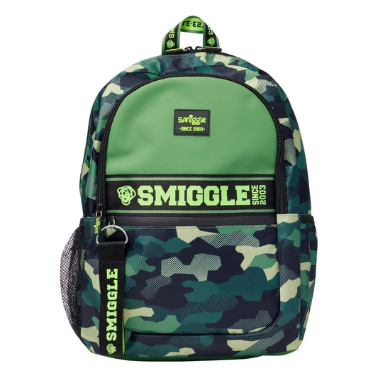 Smiggle Backpack Army Design