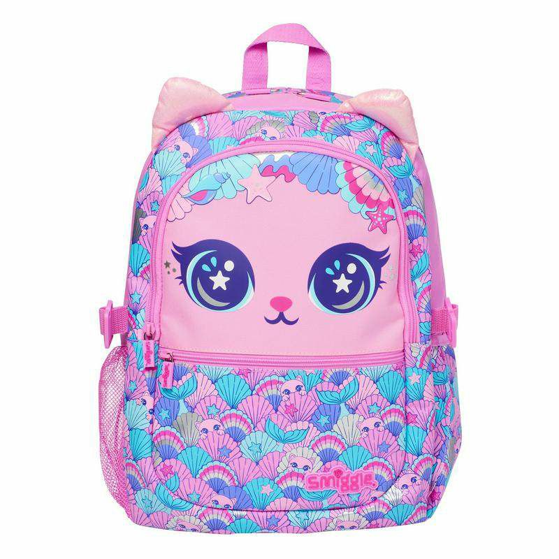 Smiggle Backpack Cat Design