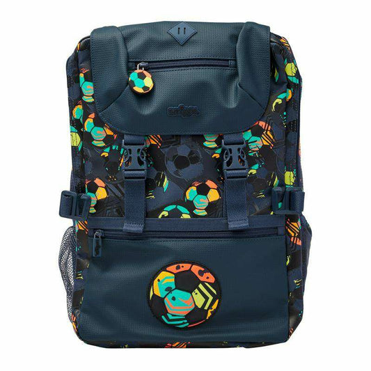 Smiggle Backpack Football Design
