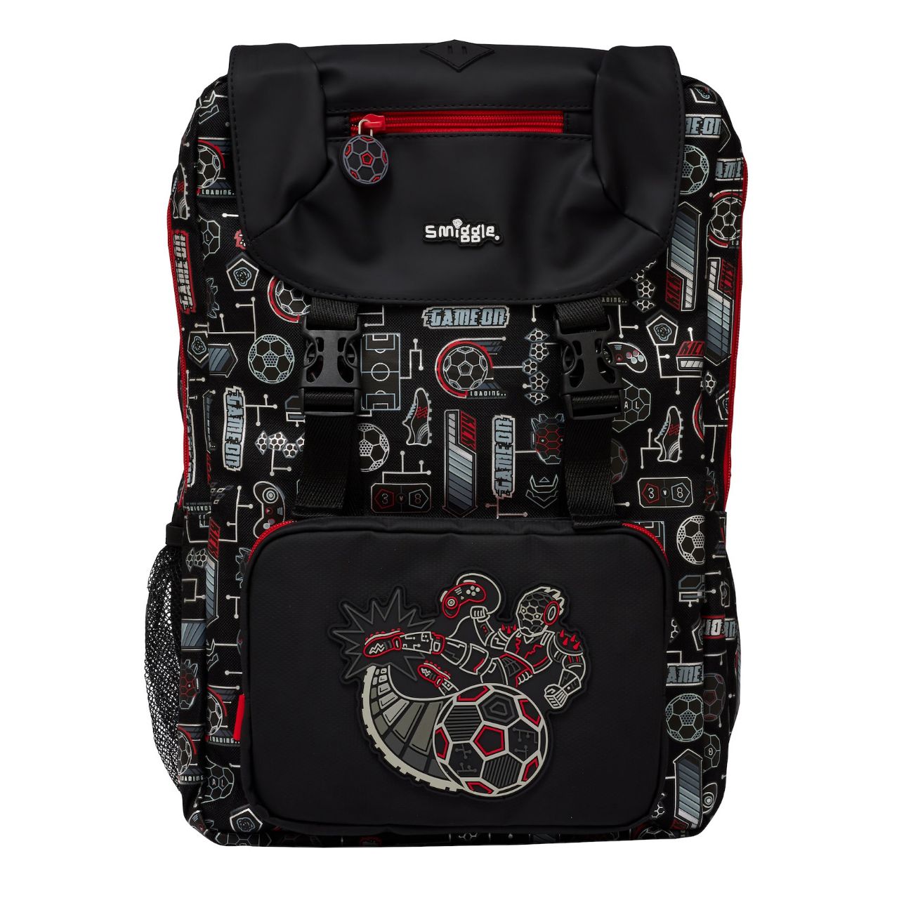 Smiggle Backpack Football Design