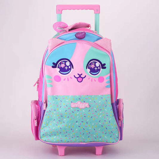 Smiggle Backpack With Wheels Unicorn Design
