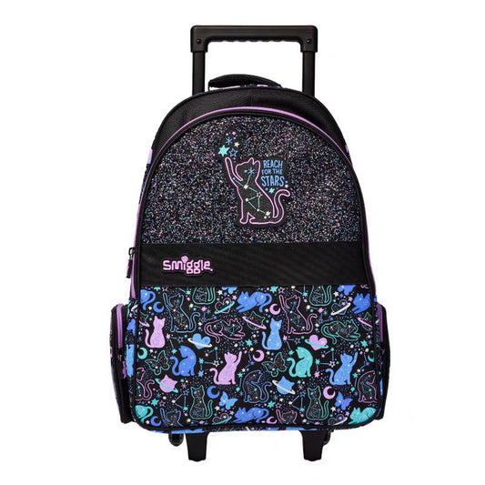 Smiggle Backpack With Wheels Cat Design