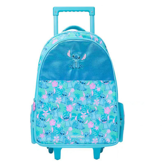 Smiggle Backpack With Wheels Stitch Design