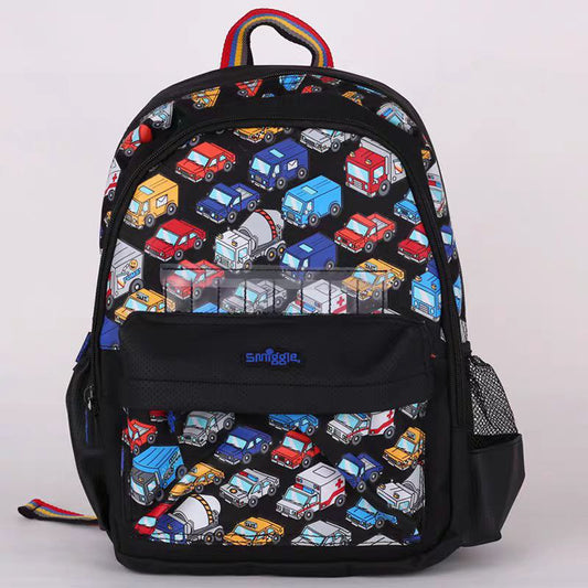 Smiggle Small Backpack Vehicles Design 38cm KG1-KG3