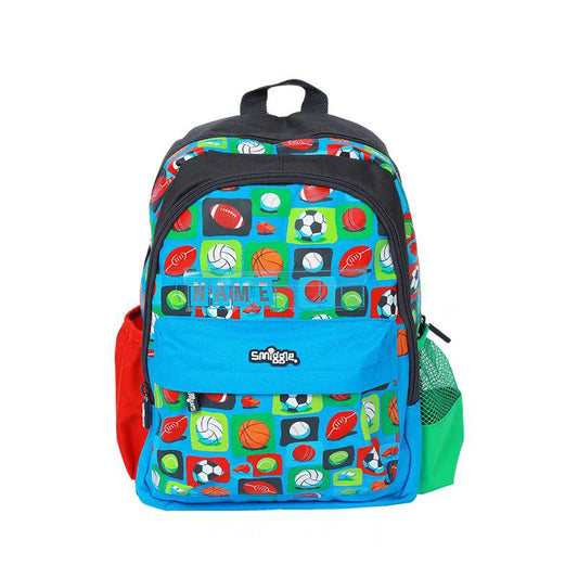Smiggle Small Backpack Balls Design 38cm KG1-KG3