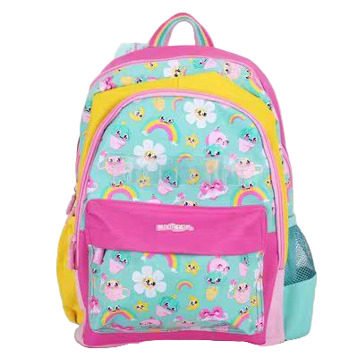 Smiggle Small backpack Flower Rainbow  Design 38cm KG1-KG3