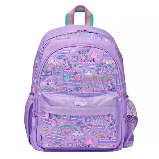 Smiggle Small Backpack Unicorn Rainbow Design 38cm KG1-KG3