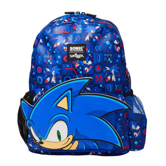 Smiggle Small Backpack Sonic Design 38cm KG1-KG3