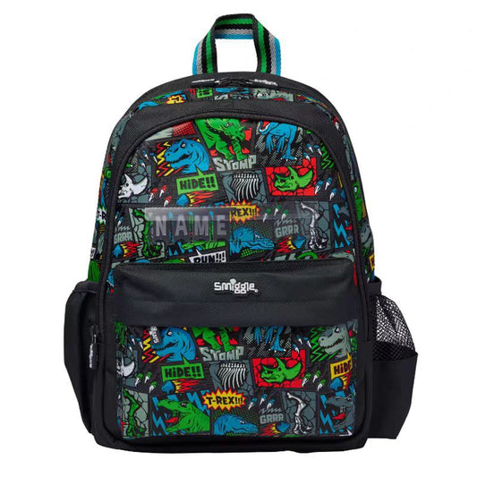 Smiggle Small Backpack Dinosaurs Design 38cm KG1-KG3