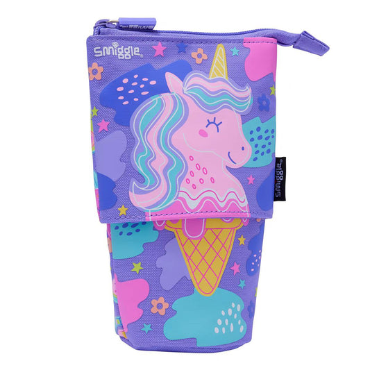 Smiggle Pencil Case Unicorn Ice Cream Design