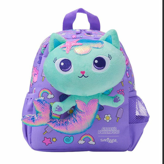 Smiggle Small Bacpack Gabby's Plush Design 26cm