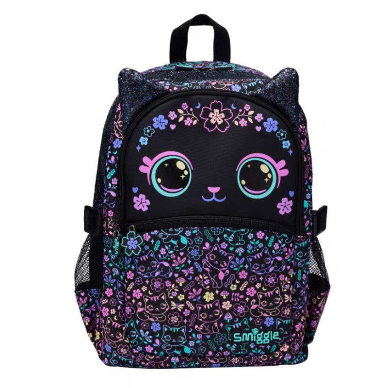 Smiggle Backpack Cat Design 42cm G1-G3