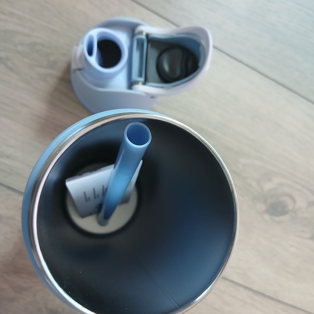 Owala Bottle - Stainless Steel Free Sip Leak-proof | Dusty Blue | 480ml