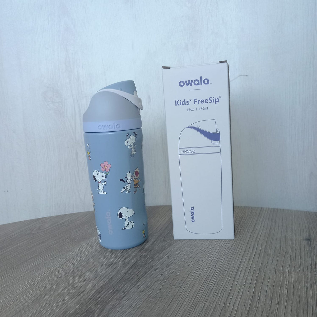 Blue Snoopy stainless steel bottle 480ml additional product view