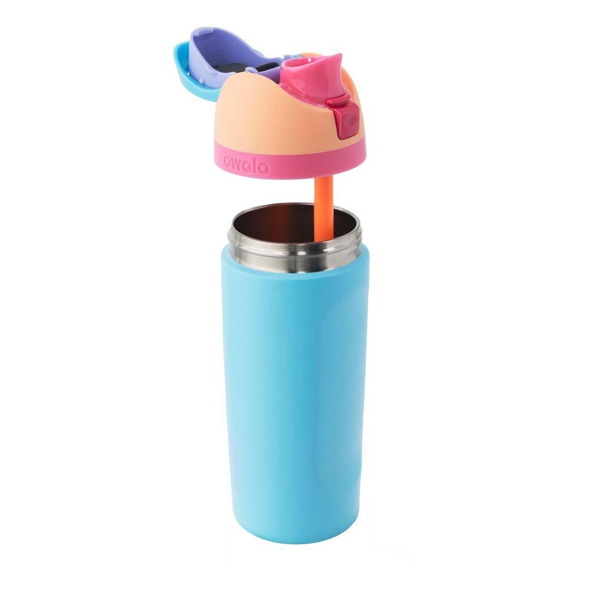Owala Stainless Steel FreeSip Leak-proof | Pastel Aqua | 16oz | 480ml