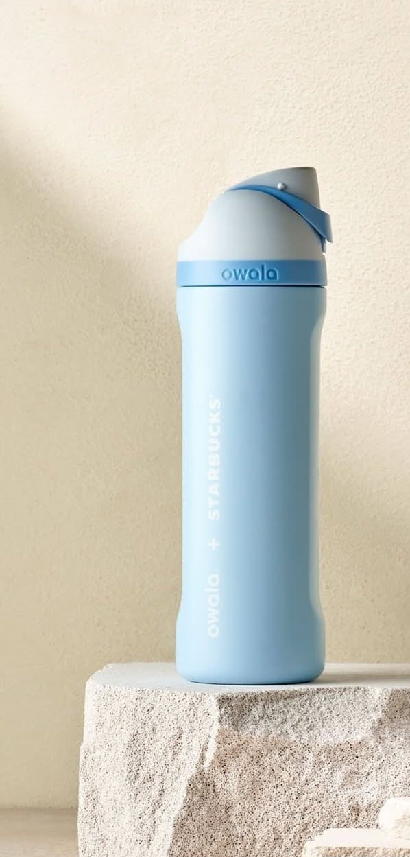 Owala Stainless Steel FreeSip Leak-proof | Starbucks Blue | 24oz | 710ml
